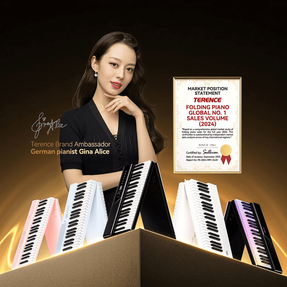 Foldable Piano No.1 in Global Sales - terenceofficial