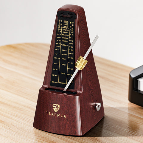 Terence TM1 Mechanical Metronome with Loud Sound and High Precision Beat for Musical Instruments