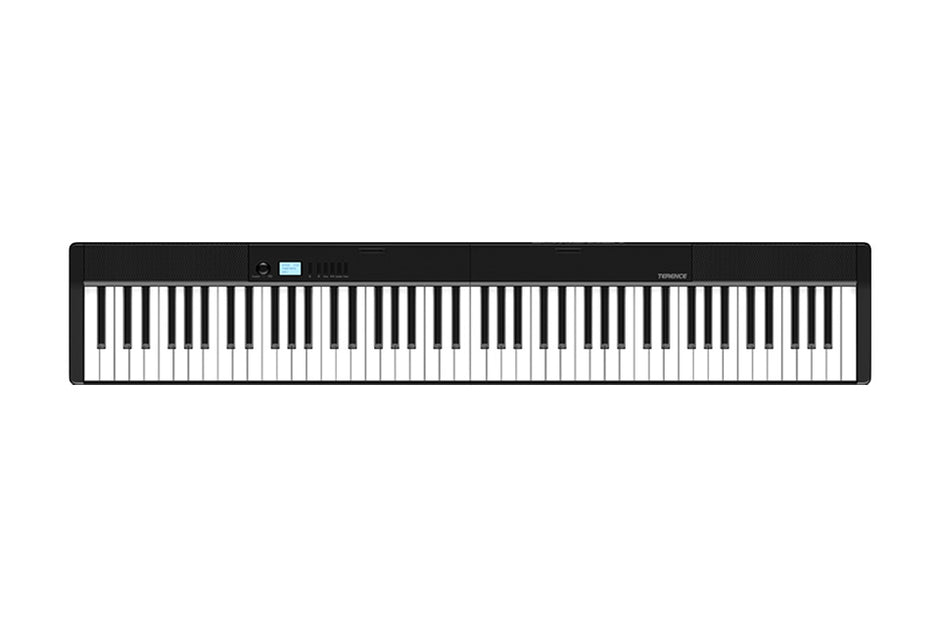 Terence V30 digital piano in Black – electronic piano product display