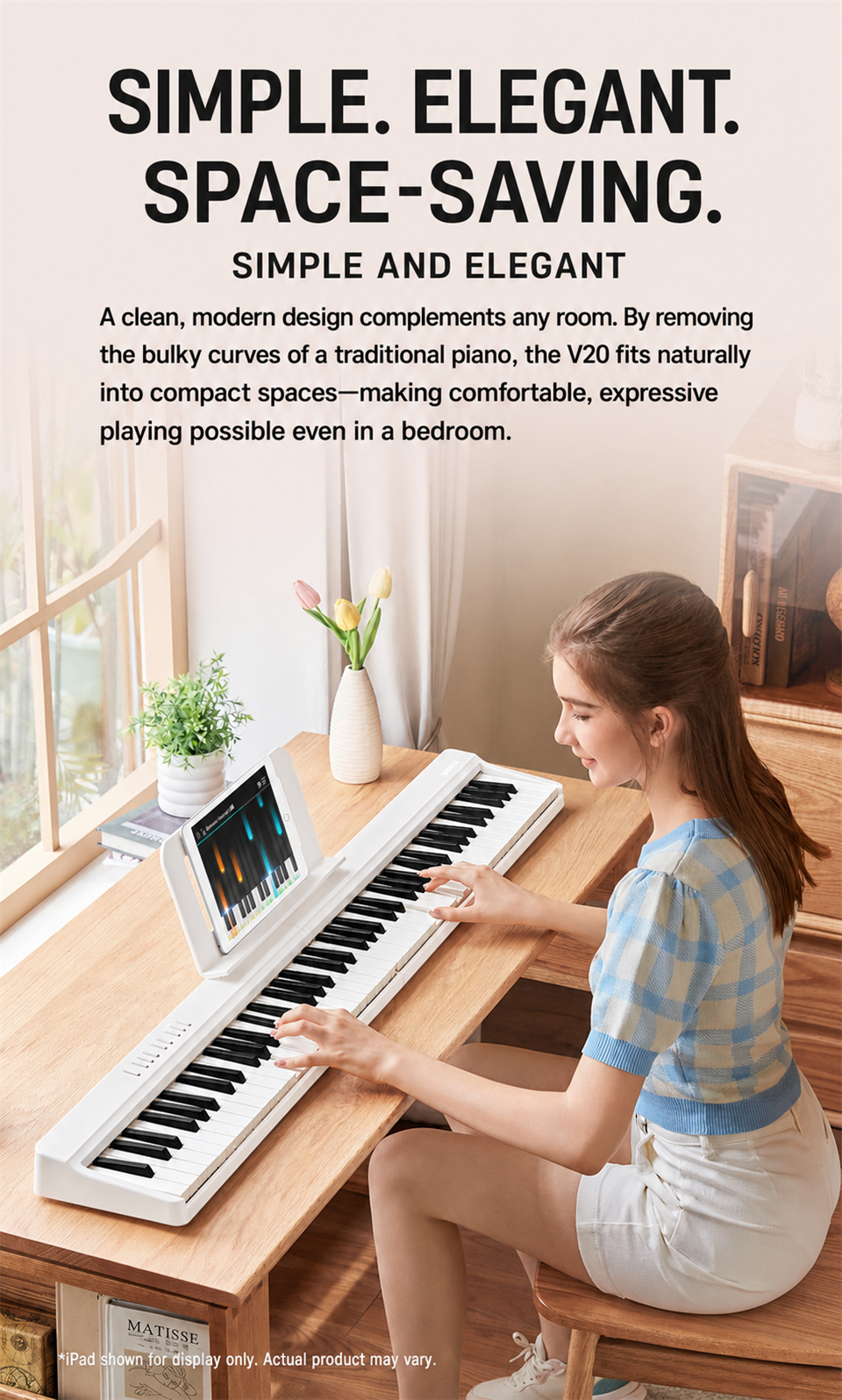 Terence V20 Foldable Digital Piano