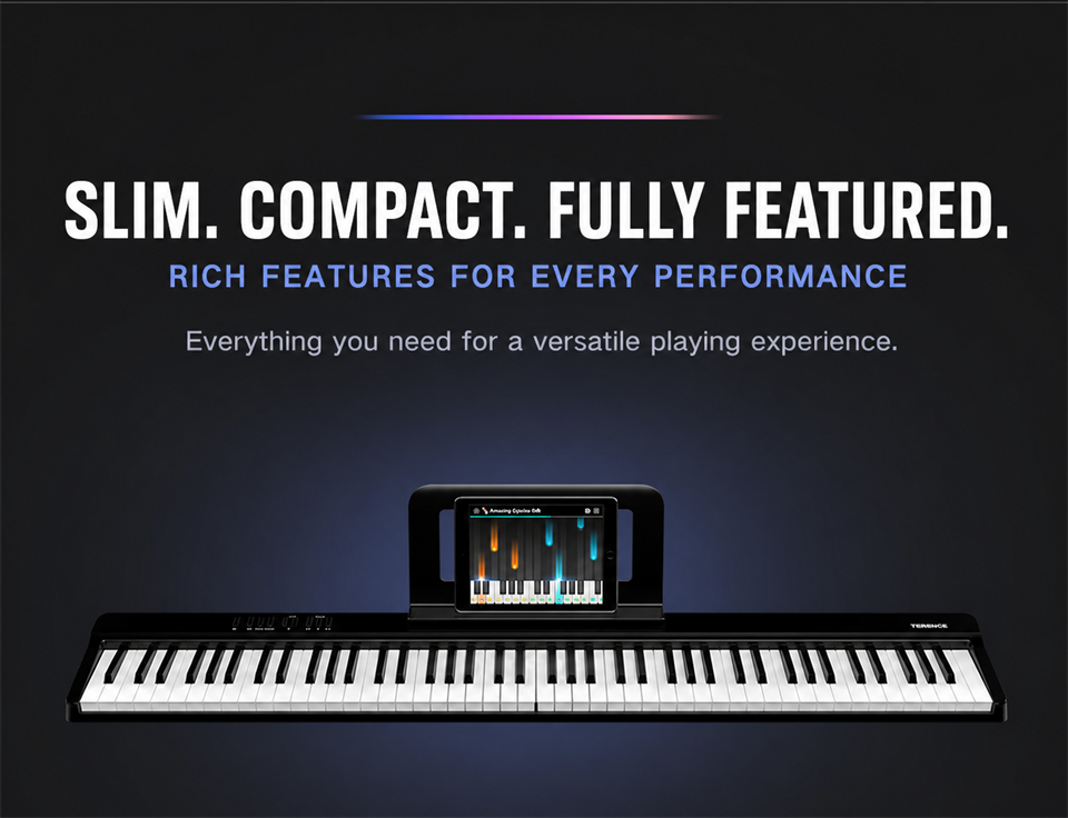 Terence V20 Foldable Digital Piano