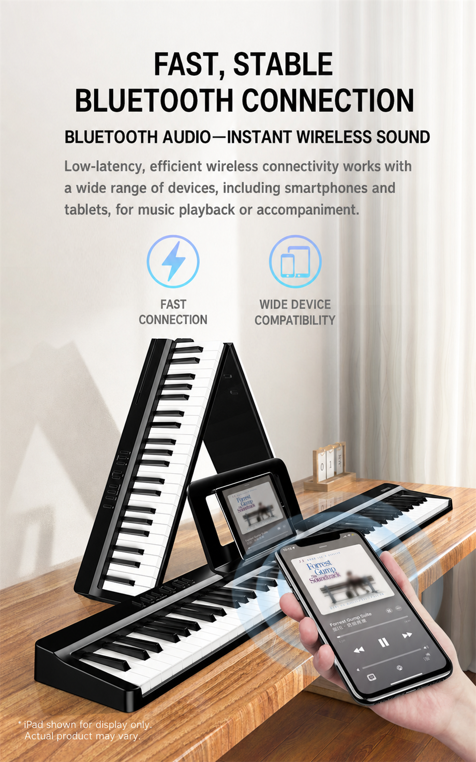 Terence V20 Foldable Digital Piano