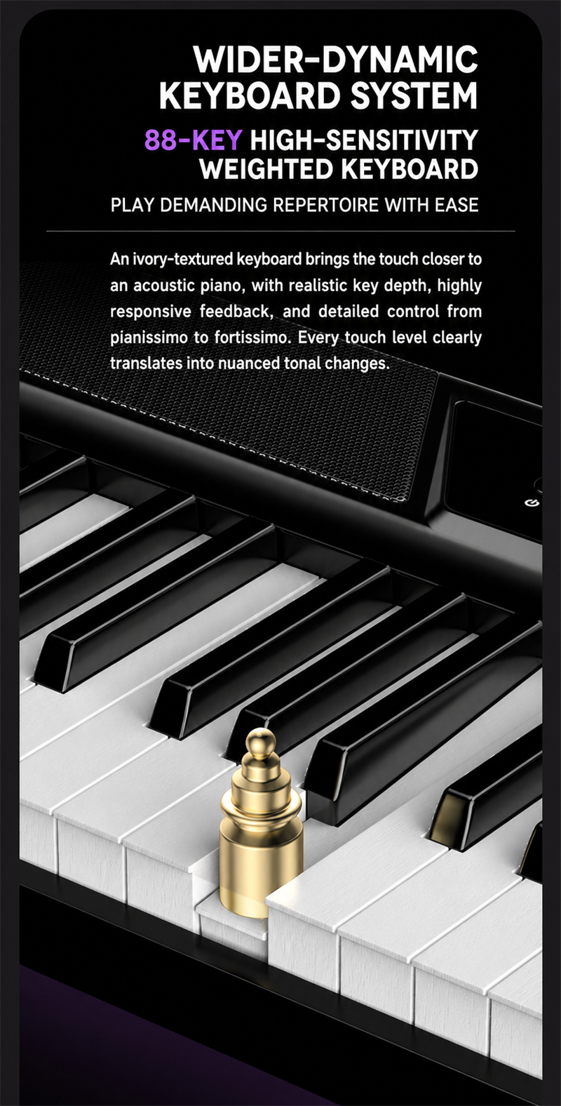 Terence V50 Foldable Digital Piano