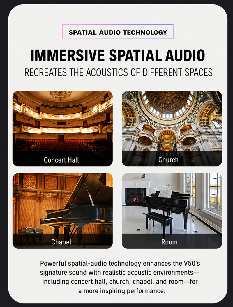 Terence V50 Foldable Digital Piano