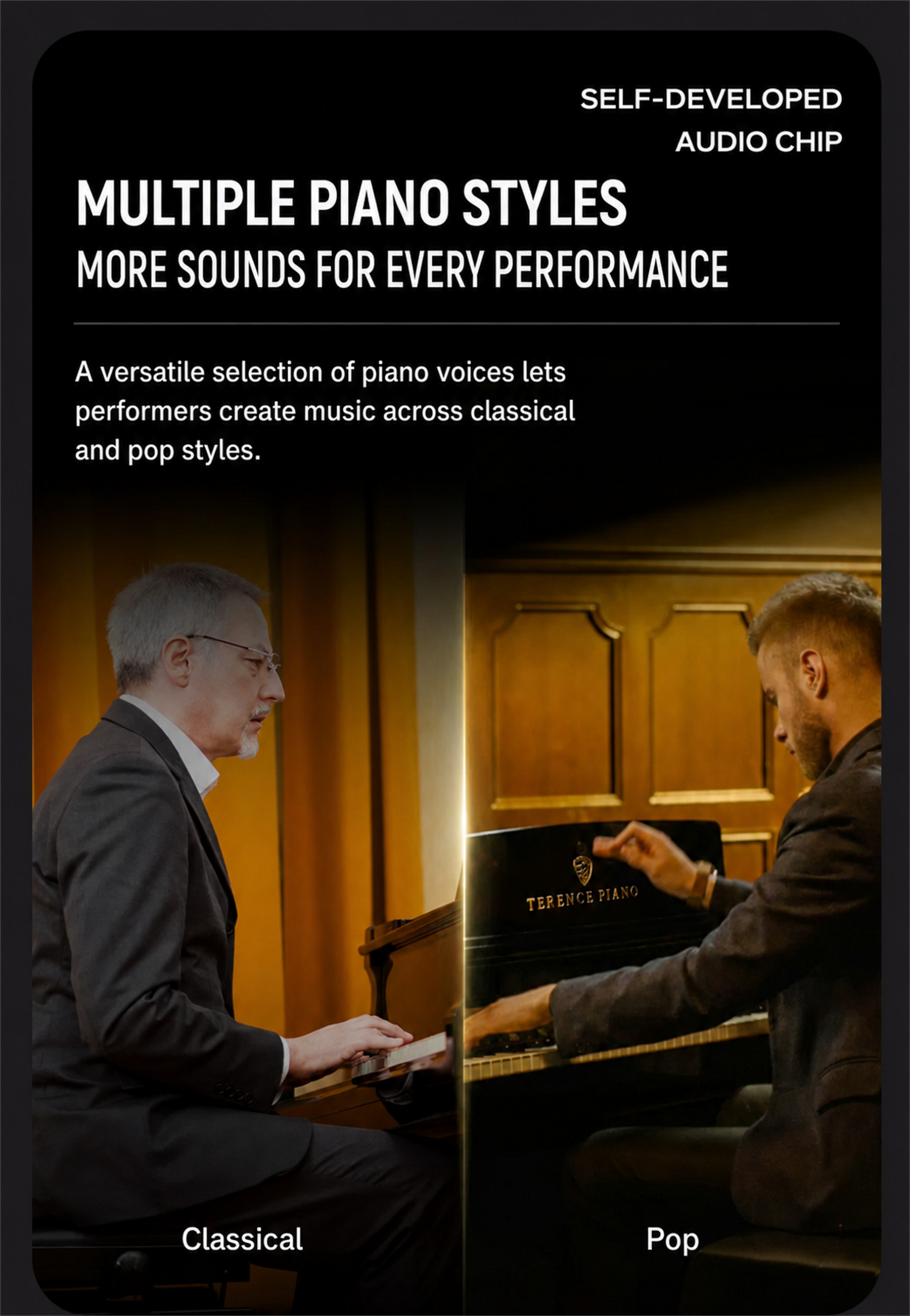 Terence V50 Foldable Digital Piano