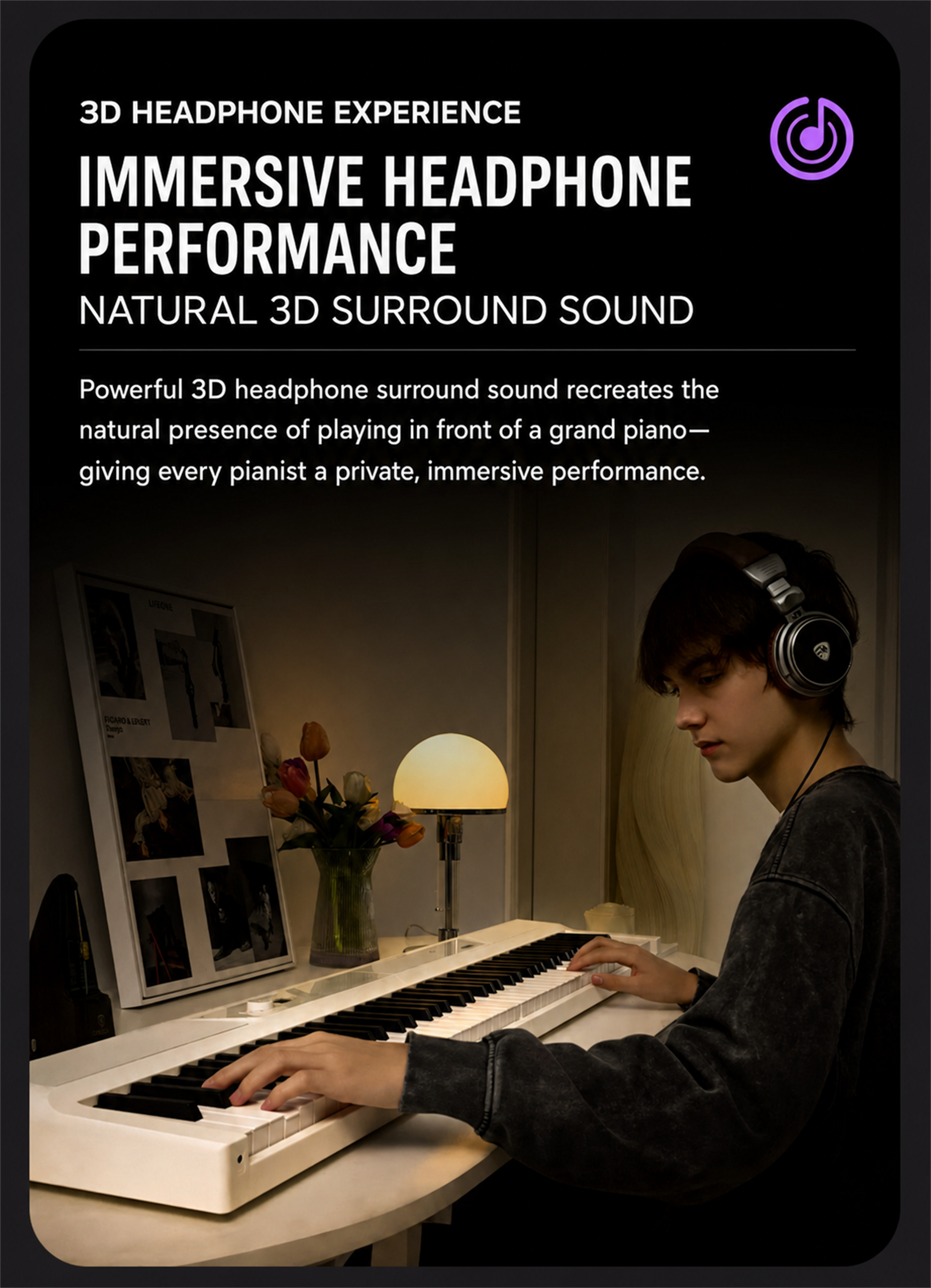 Terence V50 Foldable Digital Piano