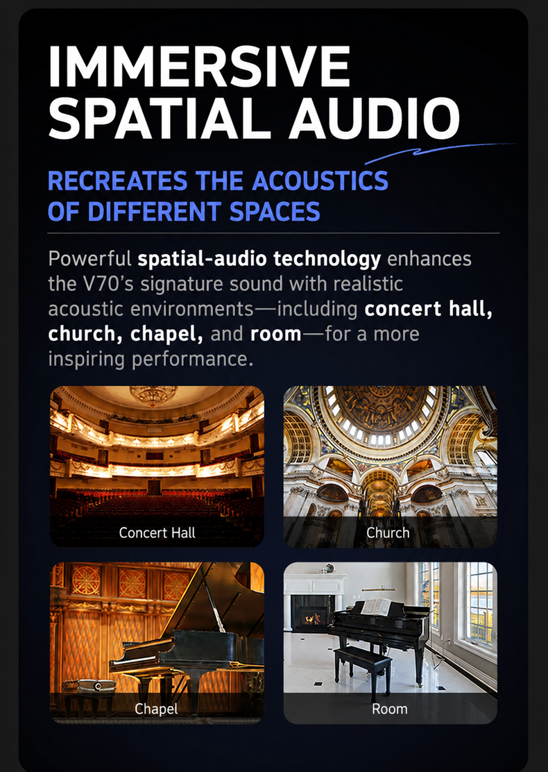 Terence V70 Foldable Digital Piano