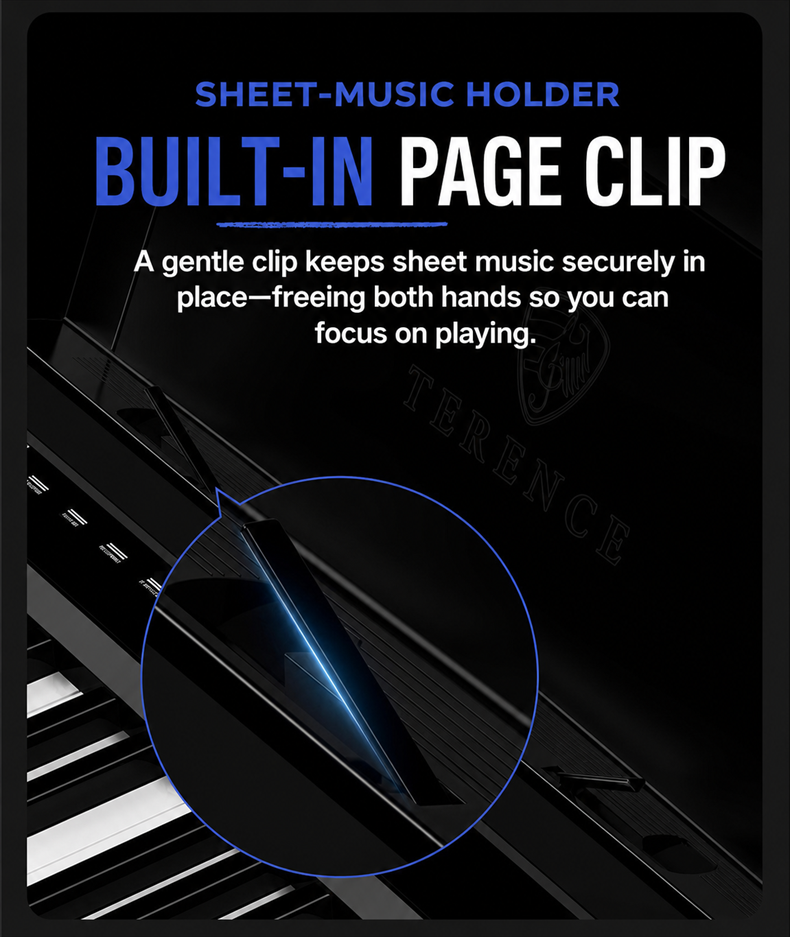 Terence V70 Foldable Digital Piano