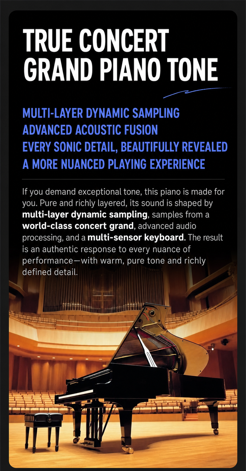 Terence V70 Foldable Digital Piano