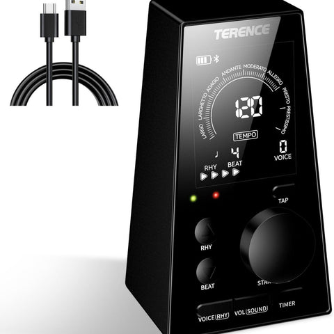 Terence DM1 Professional Digital Metronome - High - Precision Beat Trainer for Piano Practice - terenceofficial