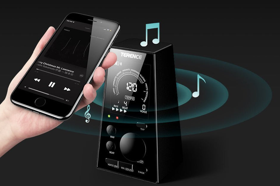 Terence DM1 Professional Digital Metronome - High - Precision Beat Trainer for Piano Practice - terenceofficial