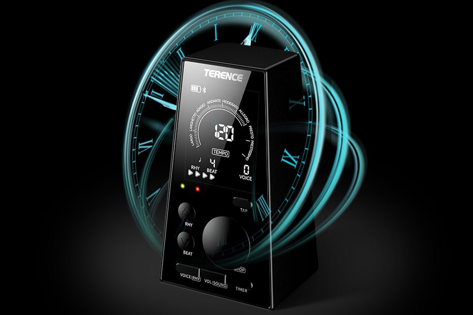 Terence DM1 Professional Digital Metronome - High - Precision Beat Trainer for Piano Practice - terenceofficial