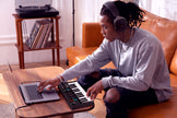 TERENCE MIDI 25 - Key Professional Keyboard with OLED Display - terenceofficial