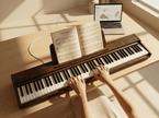 Terence P10 Digital Piano – 88 - Key Weighted Electronic Piano with Three Pedals - terenceofficial