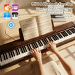Terence P10 Digital Piano – 88 - Key Weighted Electronic Piano with Three Pedals - terenceofficial
