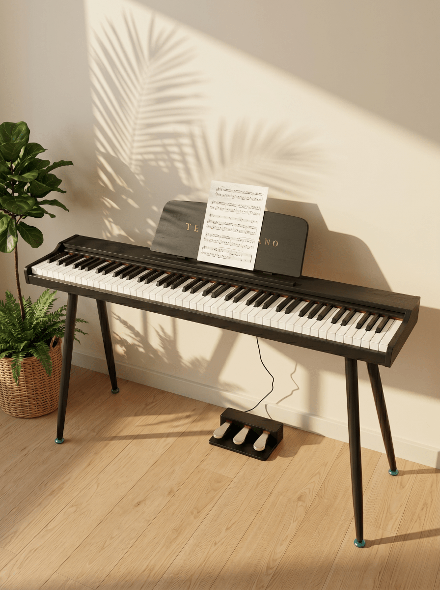 Terence P10 Digital Piano – 88 - Key Weighted Electronic Piano with Three Pedals - terenceofficial
