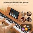 Terence P37 88 - Key Weighted Digital Piano with Stand & Triple Pedal - Wood Grain（副本） - terenceofficial
