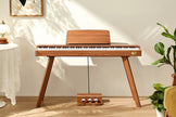 Terence P37 88 - Key Weighted Digital Piano with Stand & Triple Pedal - Wood Grain（副本） - terenceofficial