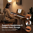 Terence P37 88 - Key Weighted Digital Piano with Stand & Triple Pedal - Wood Grain（副本） - terenceofficial