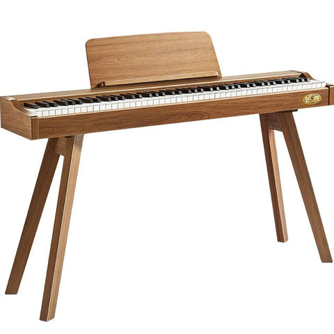 Terence P37 88 - Key Weighted Digital Piano with Stand & Triple Pedal - Wood Grain（副本） - terenceofficial