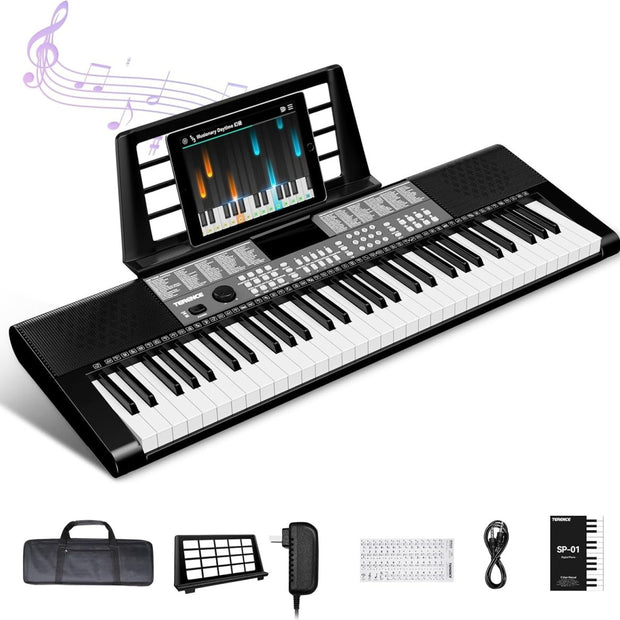 TERENCE SP - 01 61 - Key Digital Keyboard Piano with Dual HiFi Speakers - terenceofficial