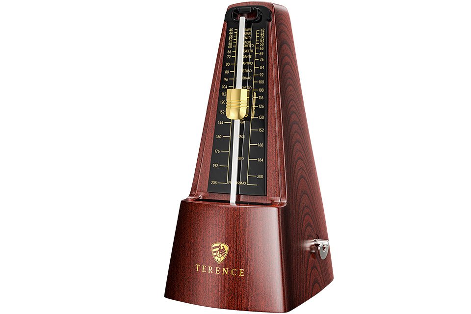 Terence TM1 Mechanical Metronome – Multi - Instrument, Lightweight & Portable, Electronic Keyboard Accessory - terenceofficial