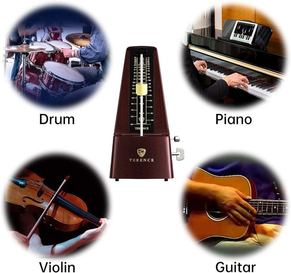 Terence TM2 Metronome for Piano Practice | Digital & Mechanical Timing - terenceofficial