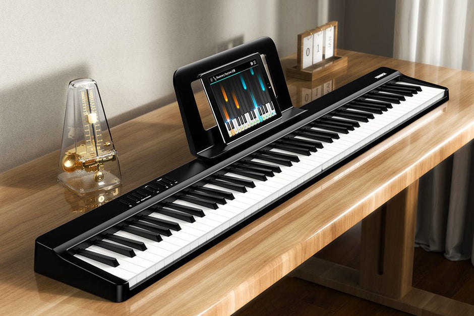 Terence V20 88 - Key Foldable Digital Piano with Semi - Weighted Keys Bluetooth & MIDI - terenceofficial