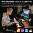 Terence V20 88 - Key Foldable Digital Piano with Semi - Weighted Keys Bluetooth & MIDI - terenceofficial