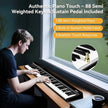 Terence V20 88 - Key Foldable Digital Piano with Semi - Weighted Keys Bluetooth & MIDI - terenceofficial