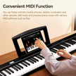 Terence V30 Pro Foldable 88 - Key Digital Piano with Fully Weighted Keys - terenceofficial