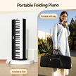 Terence V30 Pro Foldable 88 - Key Digital Piano with Fully Weighted Keys - terenceofficial
