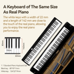 Terence V30 Pro Foldable 88 - Key Digital Piano with Fully Weighted Keys - terenceofficial