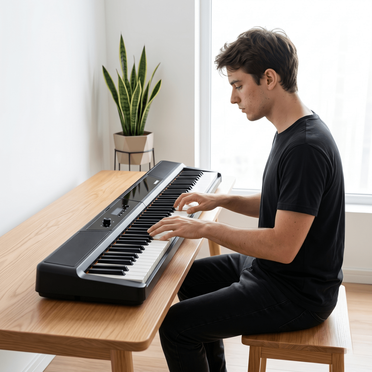Terence V50 88 - Key Foldable Piano — Fully Weighted Touch Keyboard & High - Fidelity 30W Speakers - terenceofficial