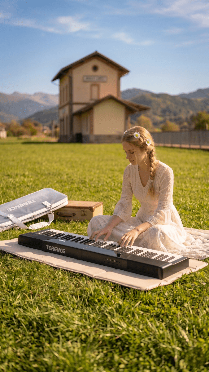 Terence V50 Foldable Digital Piano - terenceofficial