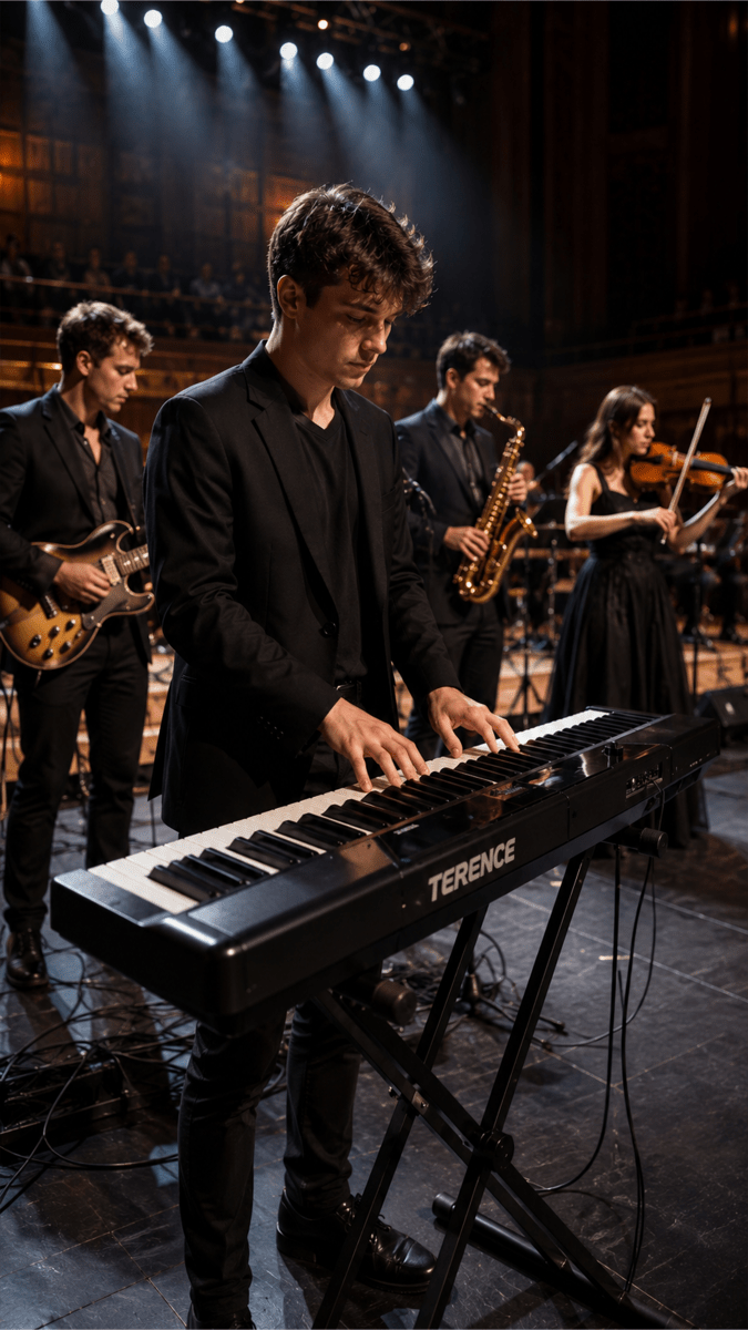 Terence V50 Foldable Digital Piano - terenceofficial