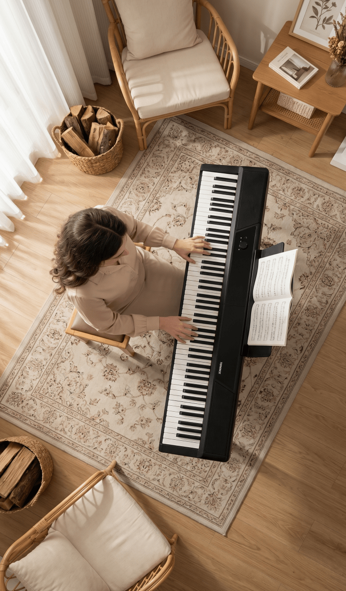 Terence V50 Foldable Digital Piano - terenceofficial