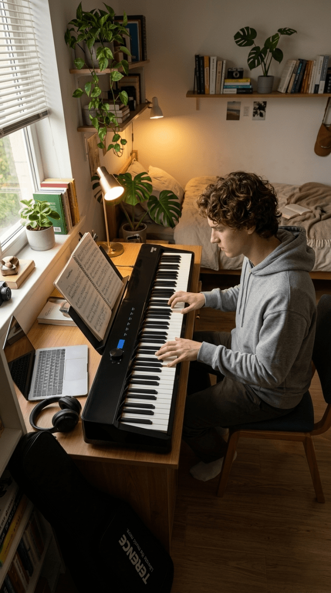 Terence V70 Foldable Digital Piano - terenceofficial
