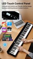Terence V70 Foldable Digital Piano - terenceofficial