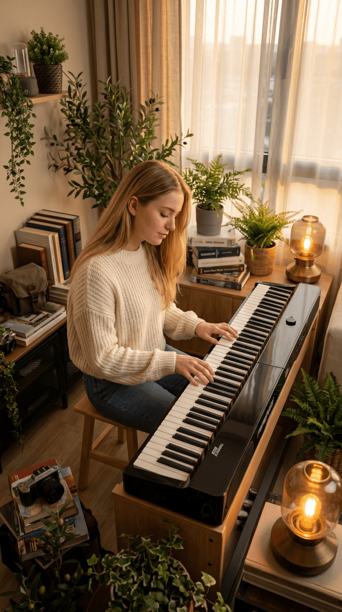 Terence V70 Foldable Digital Piano - terenceofficial