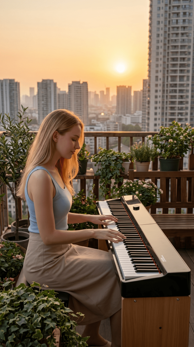 Terence V70 Foldable Digital Piano - terenceofficial