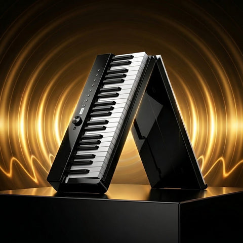 Terence V70 Foldable Digital Piano - 88 - Key Full Weighted Hammer Action Keyboard - terenceofficial