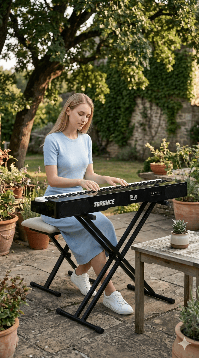 Terence V70 Foldable Digital Piano - terenceofficial